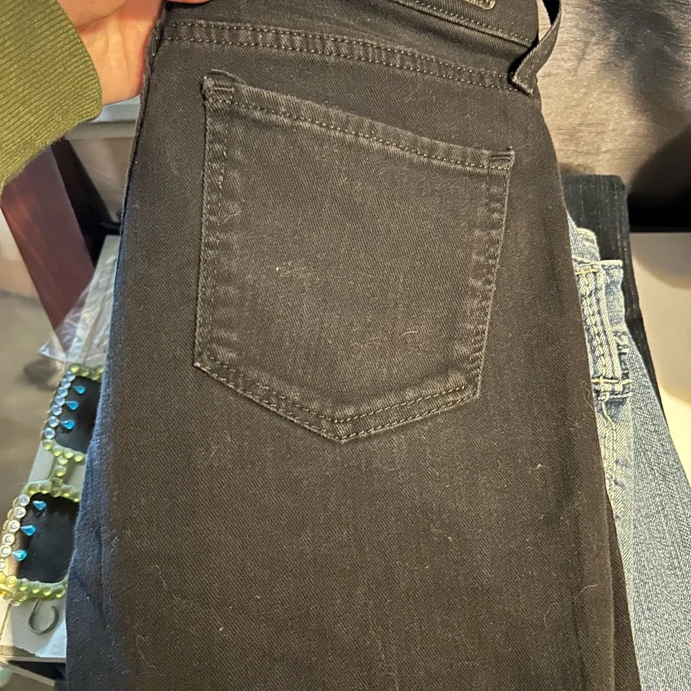 Levi's Classic Black Flare Jeans - Picture 4 of 4